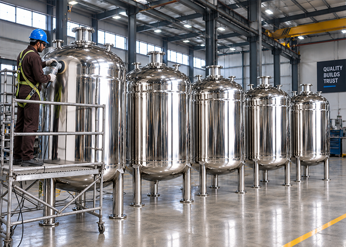 Pharmaceutical Equipment SS Tank